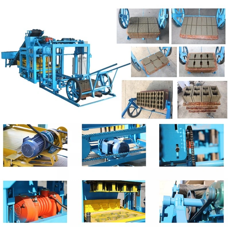 Concrete Cement Block Making Machine Price List / Brick Making Equipment