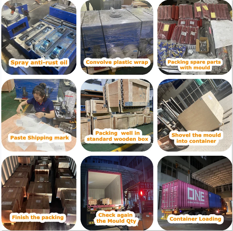 Plastic PP Drain Tank Molding Plastic Drainage Crate Injection Mould