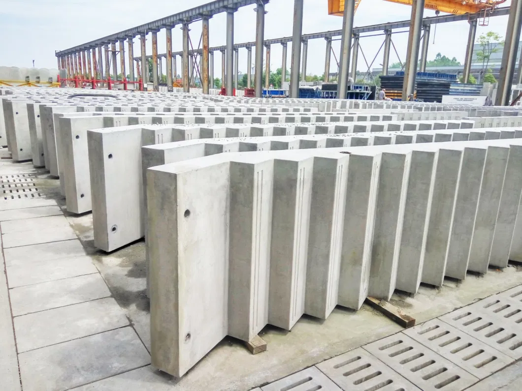 Horizontal Casting Concrete Staircase Mould/Steel Mould for Concerte Retaining Wall