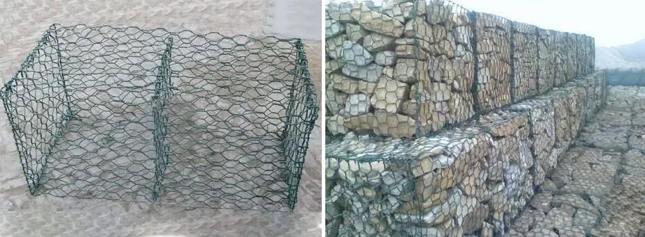 Hexagon PVC Wire Mesh for Protection Retaining Wall Block Mold