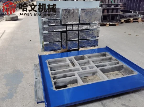 Moule de carreaux de pavage en béton pour machine de bordure de brique de bloc de ciment
