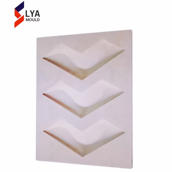 Moule en Silicone de panneaux muraux de décor de pierre empilée d'ardoise naturelle
