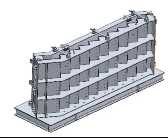 Moules en béton Forme d'escalier préfabriquée pour escaliers en béton